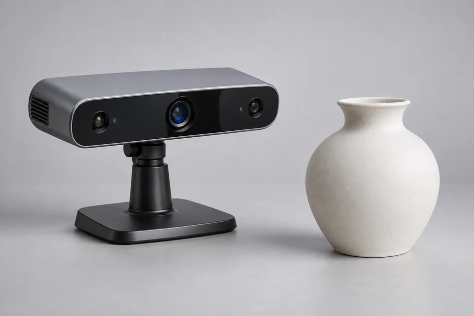 3D Scanner — representative illustration