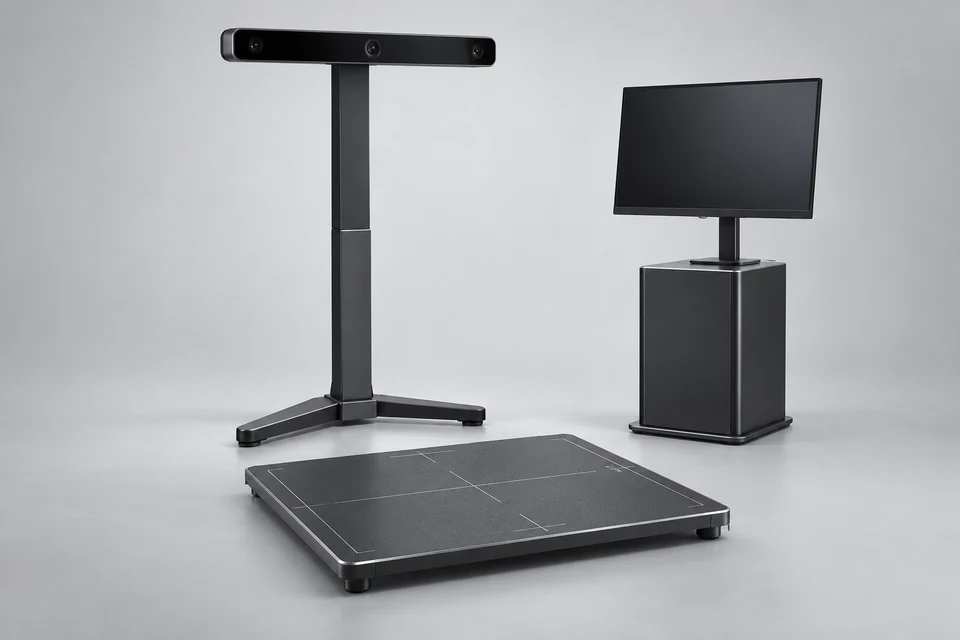 3D Scanning Body Analyzer — representative illustration