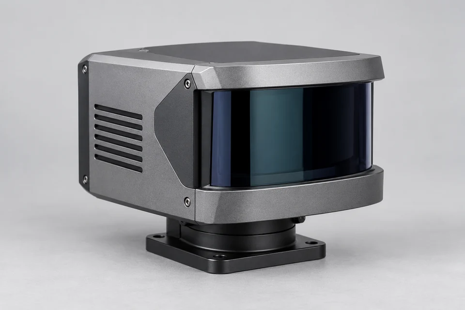 3D Scanning Laser Rangefinder — representative illustration
