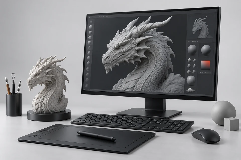 3D Sculpting Software — representative illustration