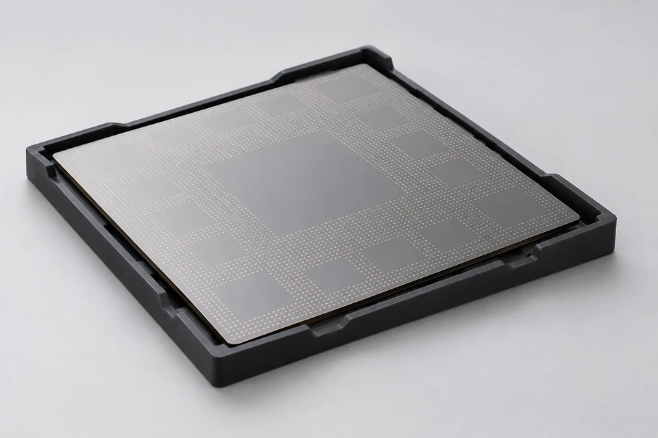 3D Silicon Interposer — representative illustration