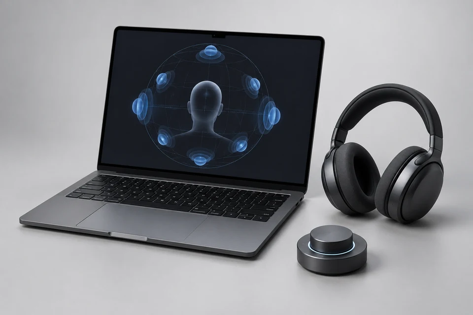 3D Spatial Audio — representative illustration
