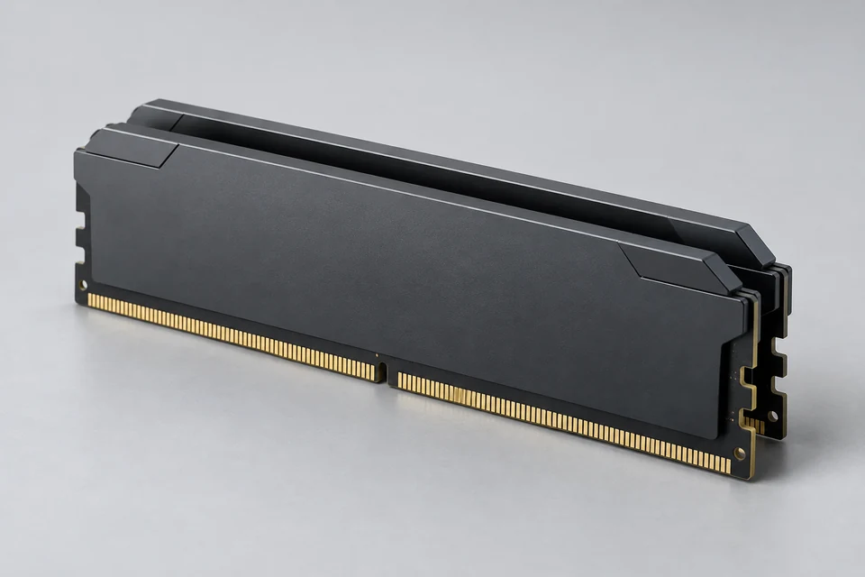 3D Stacked DIMM — representative illustration