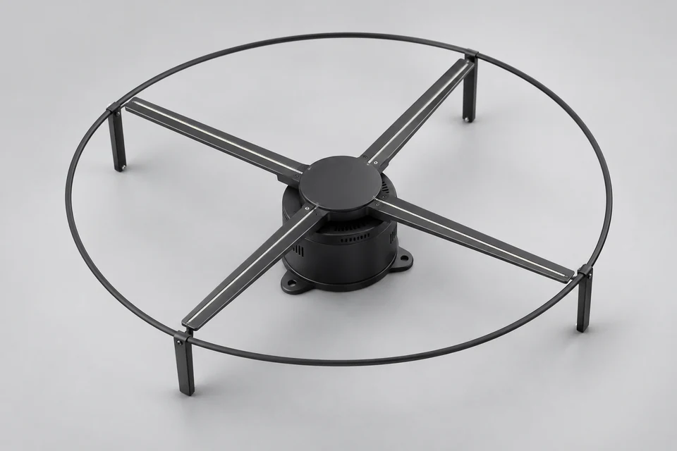 3D Stereo Holographic Fans — representative illustration