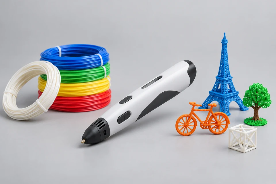 3D Stereoscopic Drawing Doodling Printing Pen — representative illustration