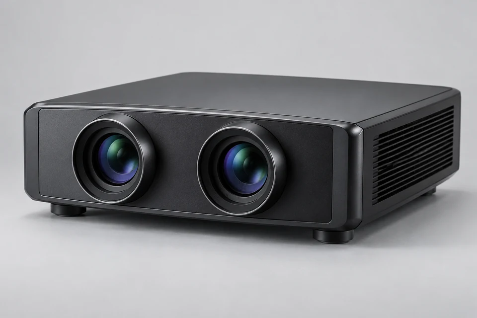 3D Stereoscopic Projector — representative illustration