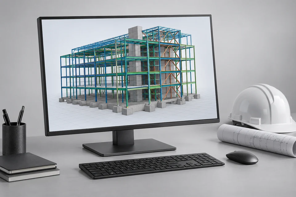 3D Structural Modeling Software — representative illustration