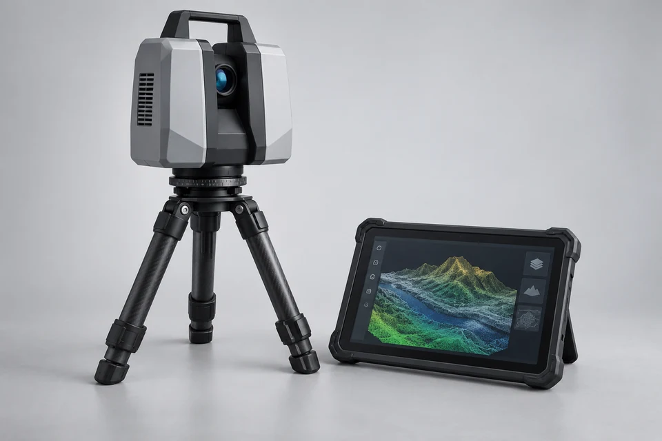 3D Survey System — representative illustration