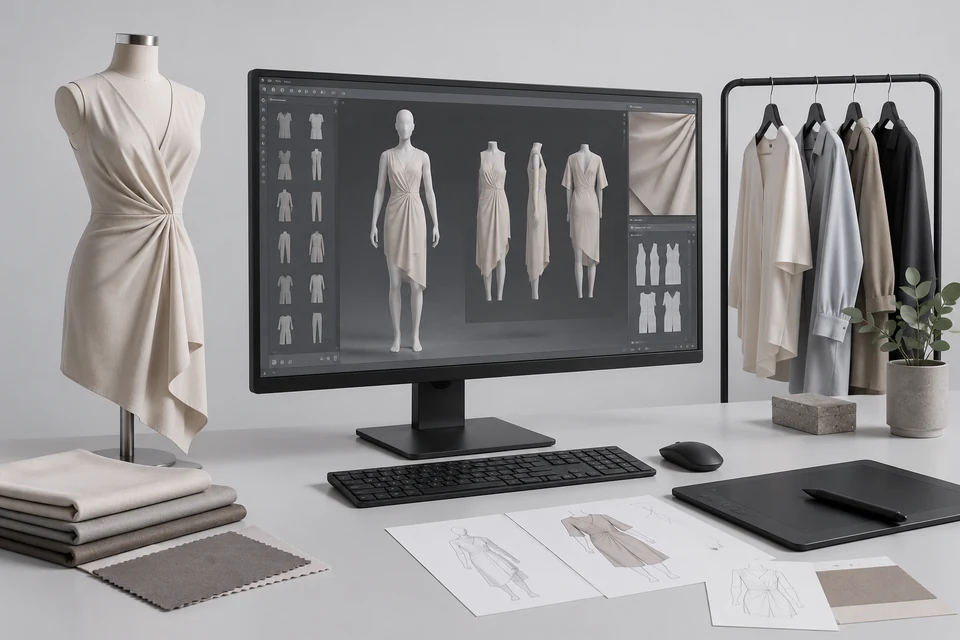 3D Virtual Dressing System — representative illustration