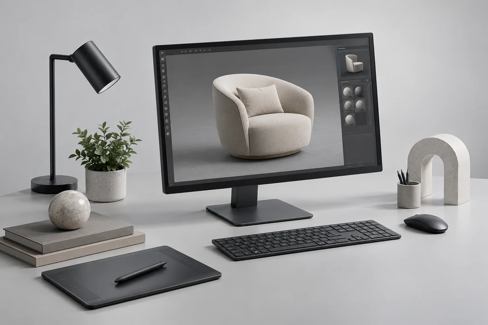 3D Virtual Product Photography — representative illustration
