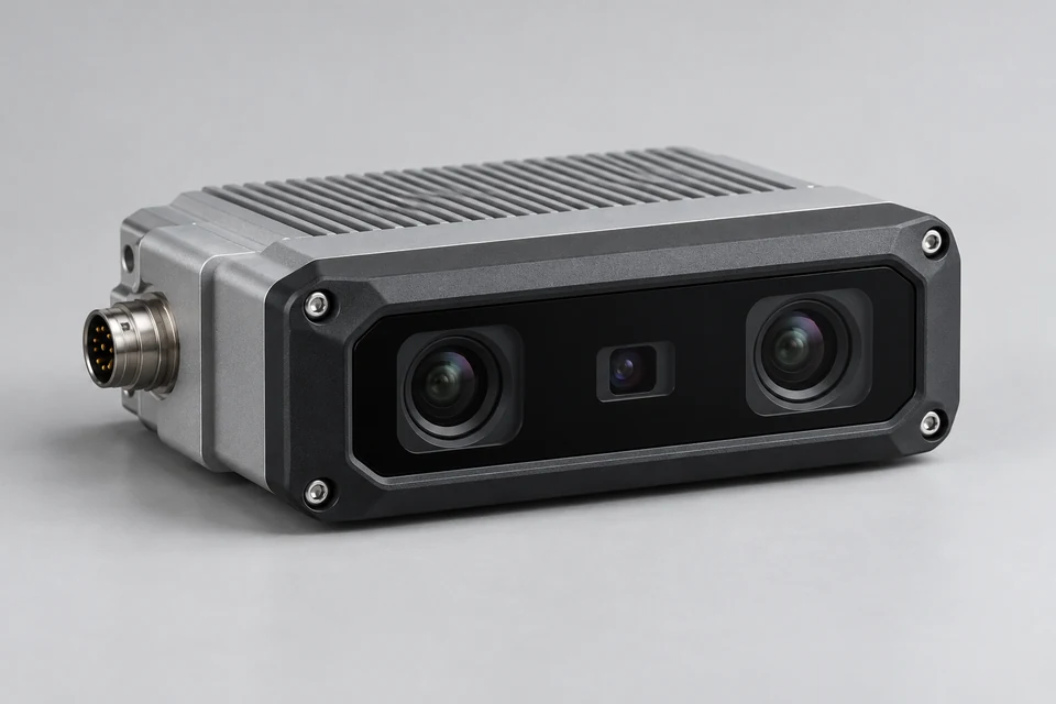 3D Vision Sensors for Automotive Manufacturing — representative illustration