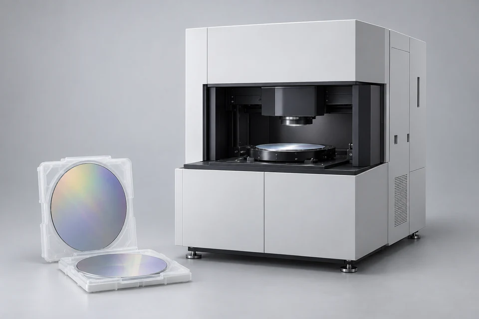 3D Wafer AOI System — representative illustration