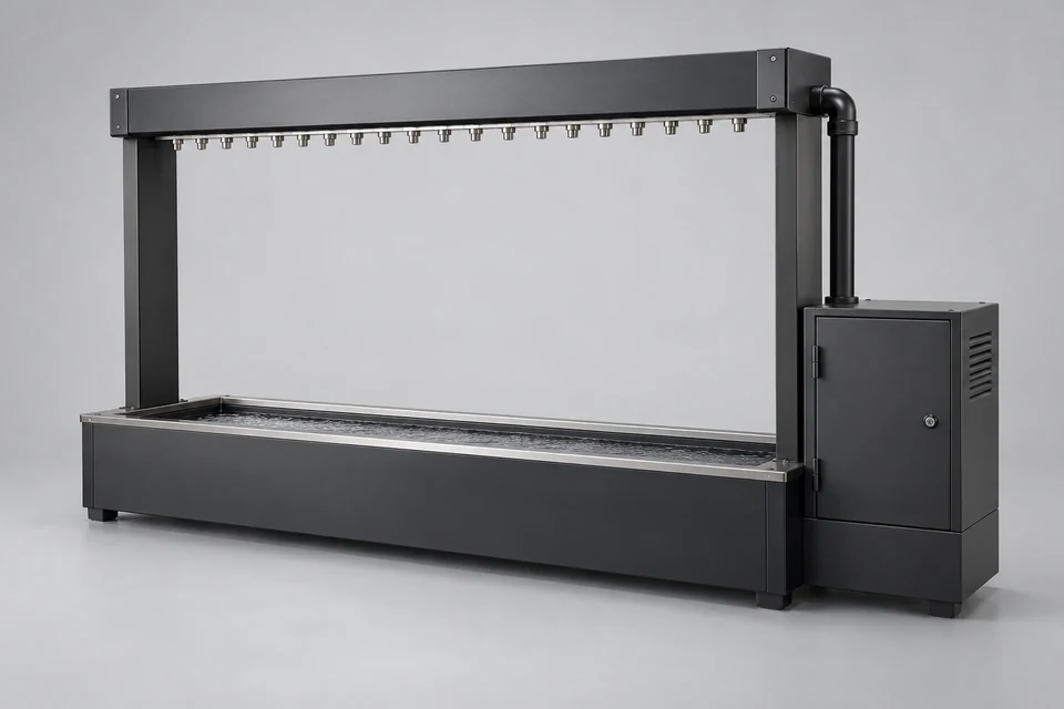 3D Water Screens — representative illustration