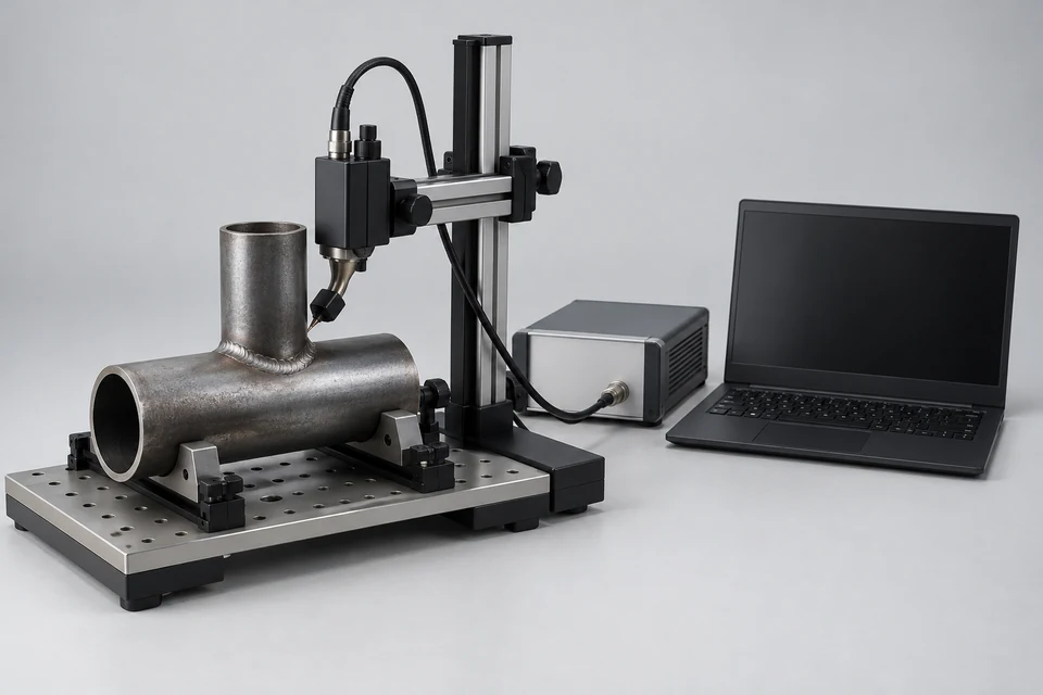 3D Weld Inspection — representative illustration
