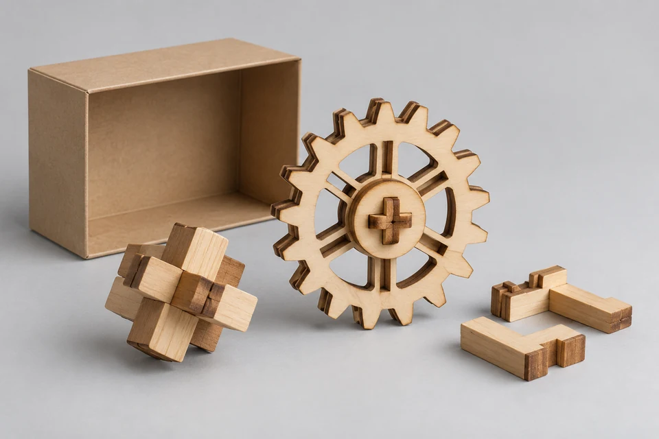 3D Wooden Puzzles — representative illustration