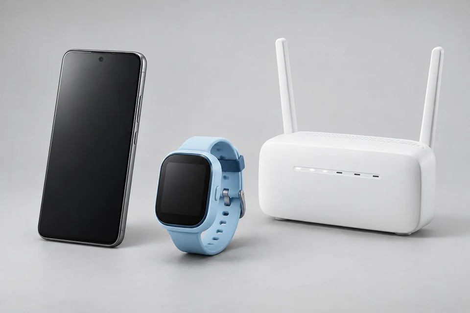 3G and 4G Devices — representative illustration