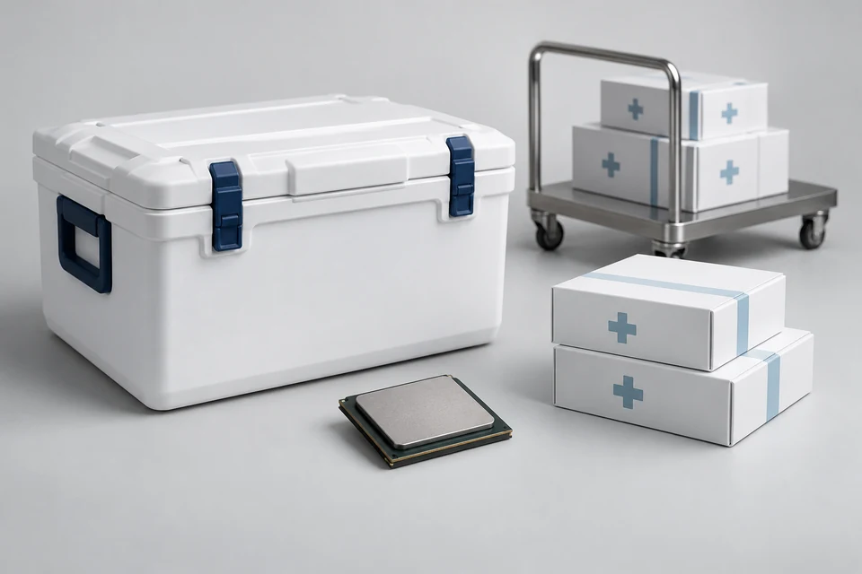 3PL Healthcare Logistics — representative illustration