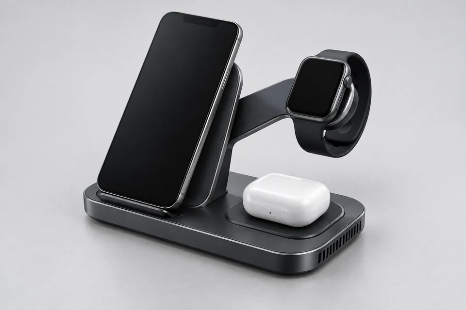 3‑in‑1 Wireless Chargers — representative illustration