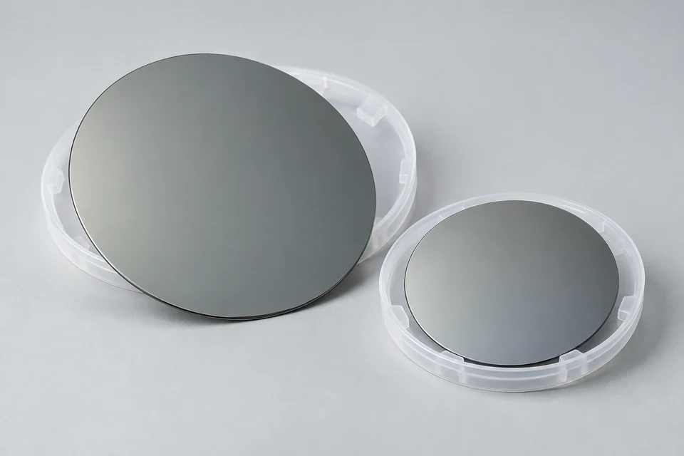 4 & 6 Inch SiC Wafer — representative illustration