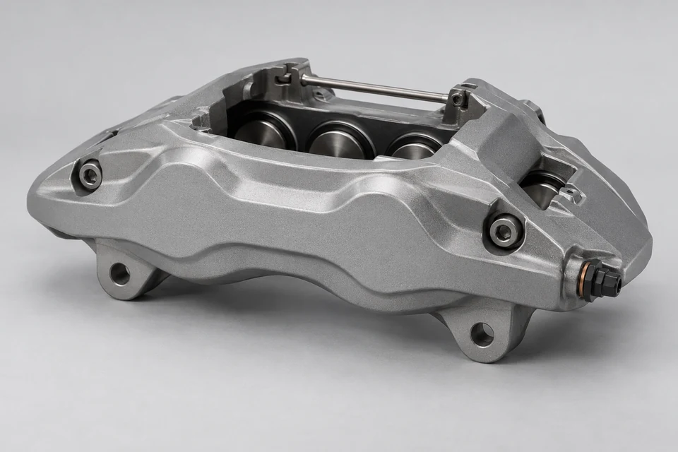 4 Piston Aluminum Brake Calipers — representative illustration
