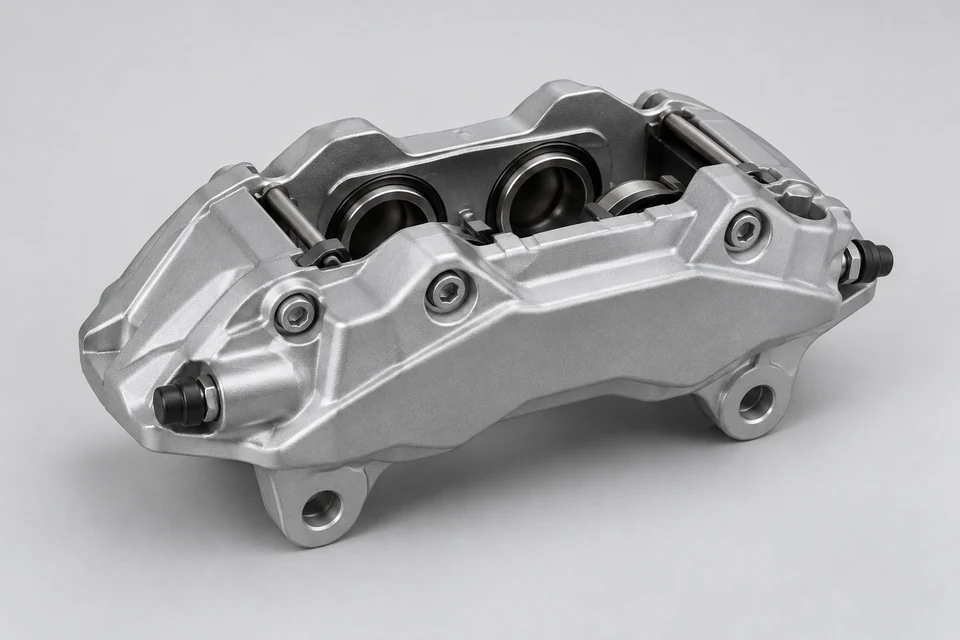 4 Piston Aluminum Calipers — representative illustration