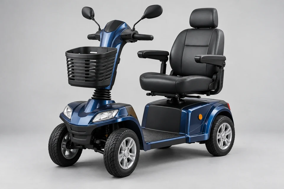 4 Wheel Electric Mobility Scooter — representative illustration