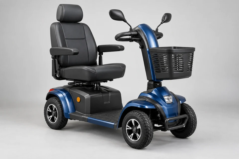 4 Wheel Mobility Scooter — representative illustration