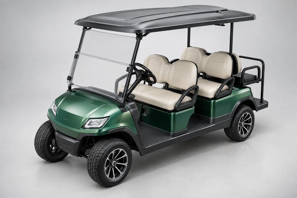 4-Seater Golf Cart — representative illustration