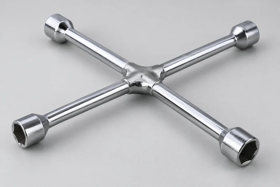 4-Way Lug Wrench — representative illustration