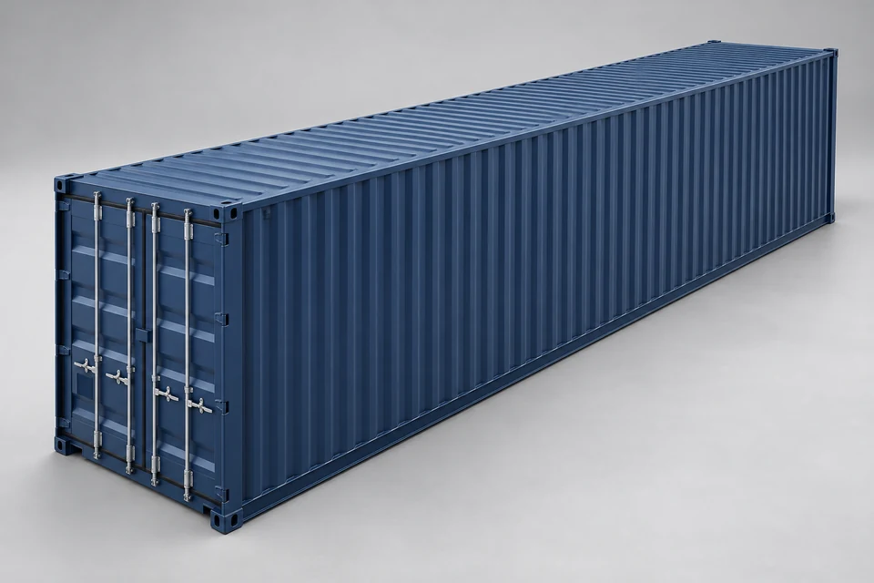 45ft High Cube Container — representative illustration