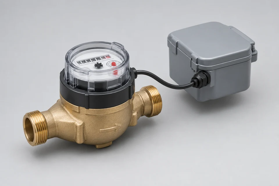 485 Remote Transmission Water Meter — representative illustration
