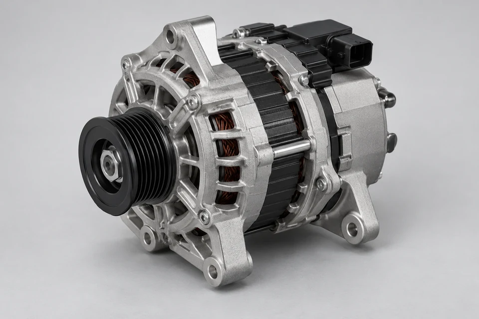 48V Belt Starter Generator — representative illustration