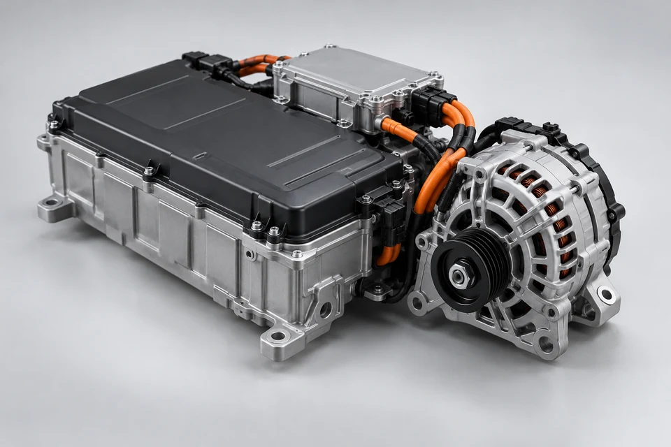 48V Micro Hybrid System — representative illustration