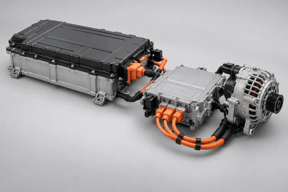 48V Mild Hybrid System — representative illustration