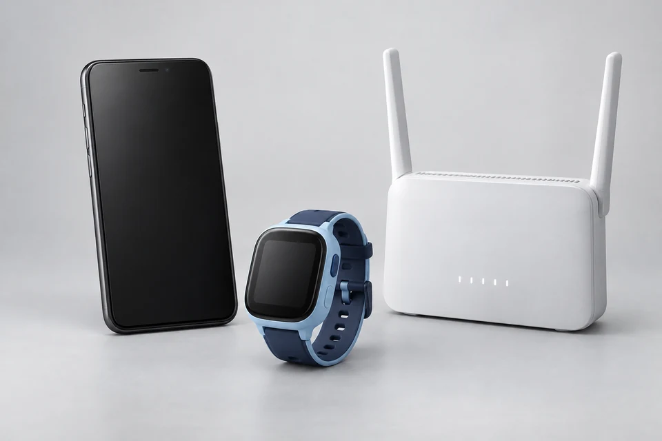 4G (LTE) Devices — representative illustration