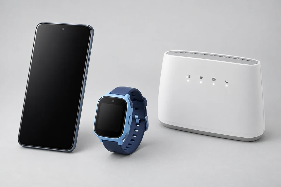 4G Devices — representative illustration