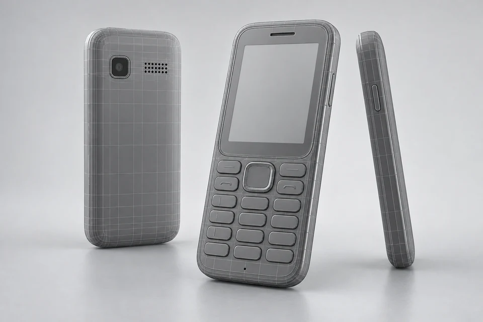 4G Feature Phone — representative illustration