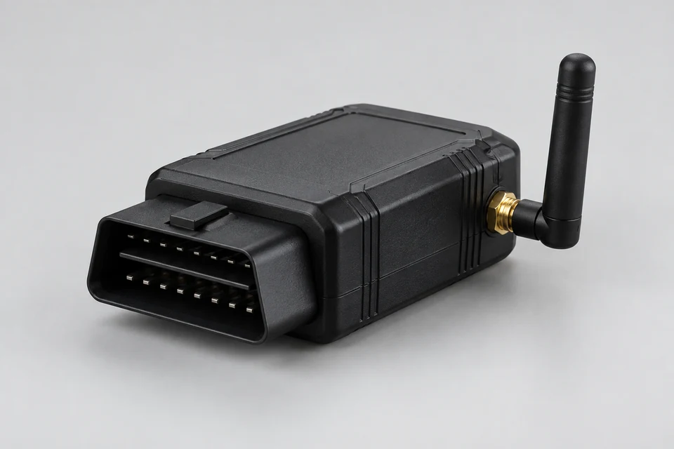 4G OBD Vehicle Terminal — representative illustration