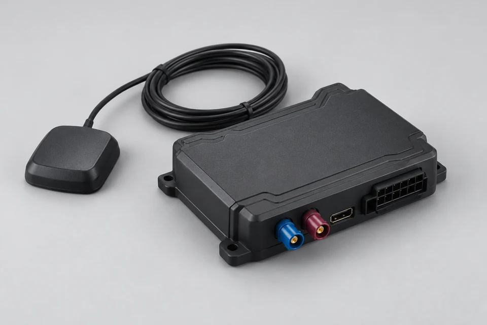 4G Passenger Vehicle Tracking Terminal — representative illustration
