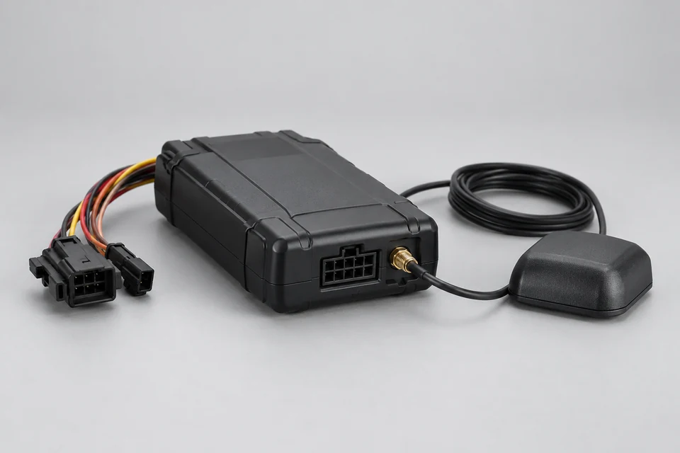 4G Vehicle Tracker — representative illustration