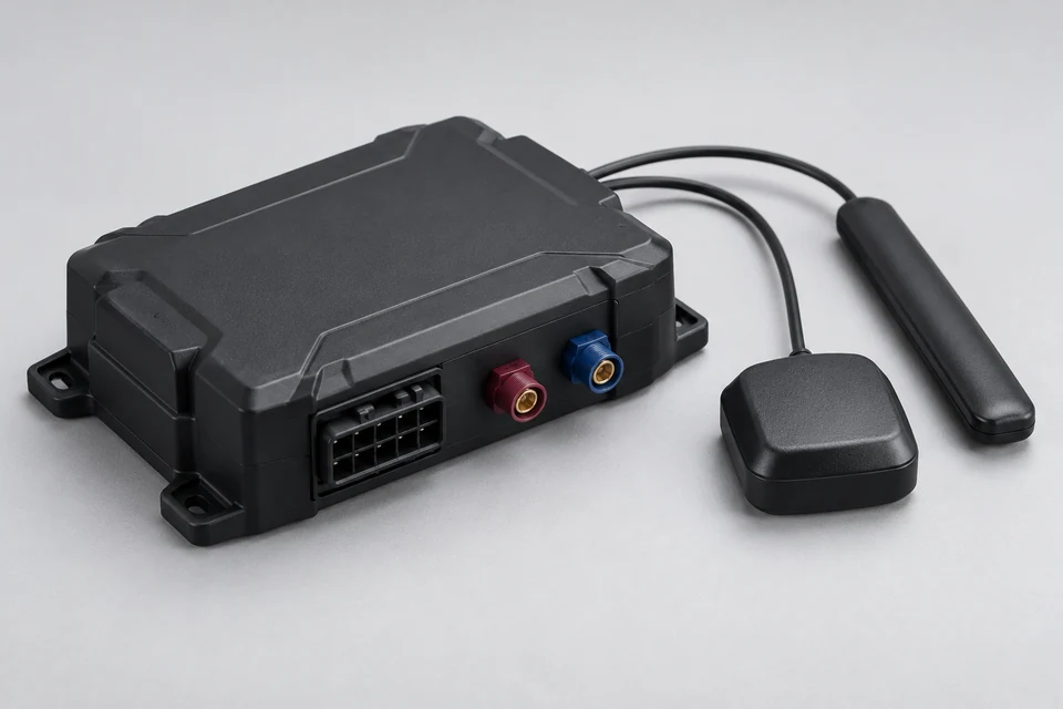 4G Wired GPS Tracker — representative illustration