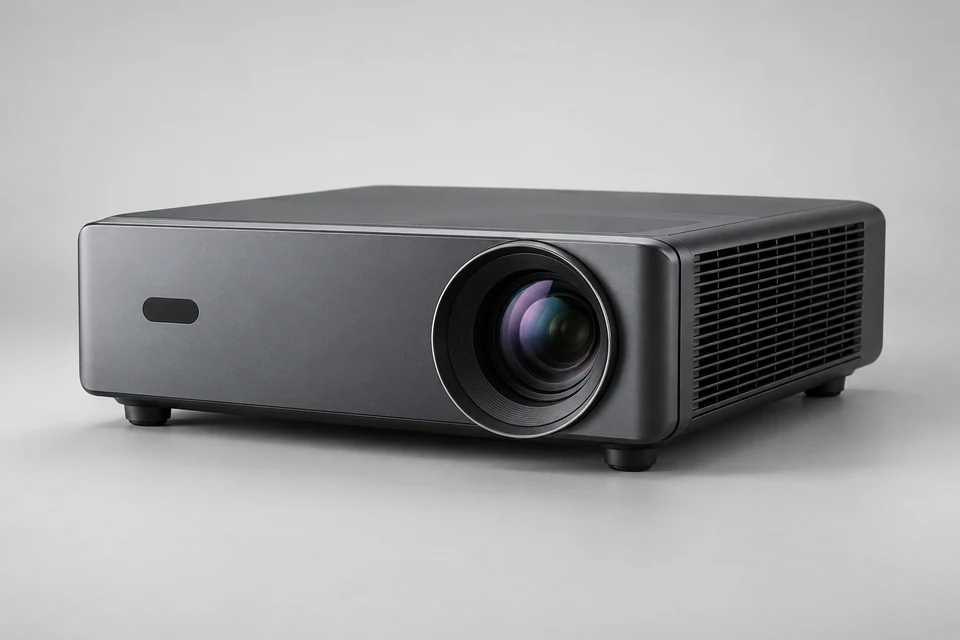 4K UHD Laser Projector — representative illustration