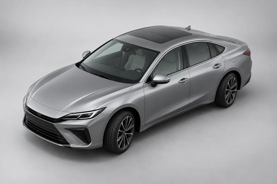 4WS Vehicle — representative illustration