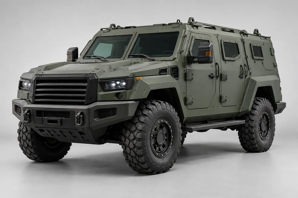 4x4 All Terrain Armoured Vehicles — representative illustration