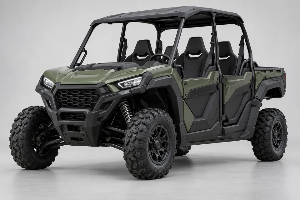 4x4 Side-by-Side Vehicle — representative illustration