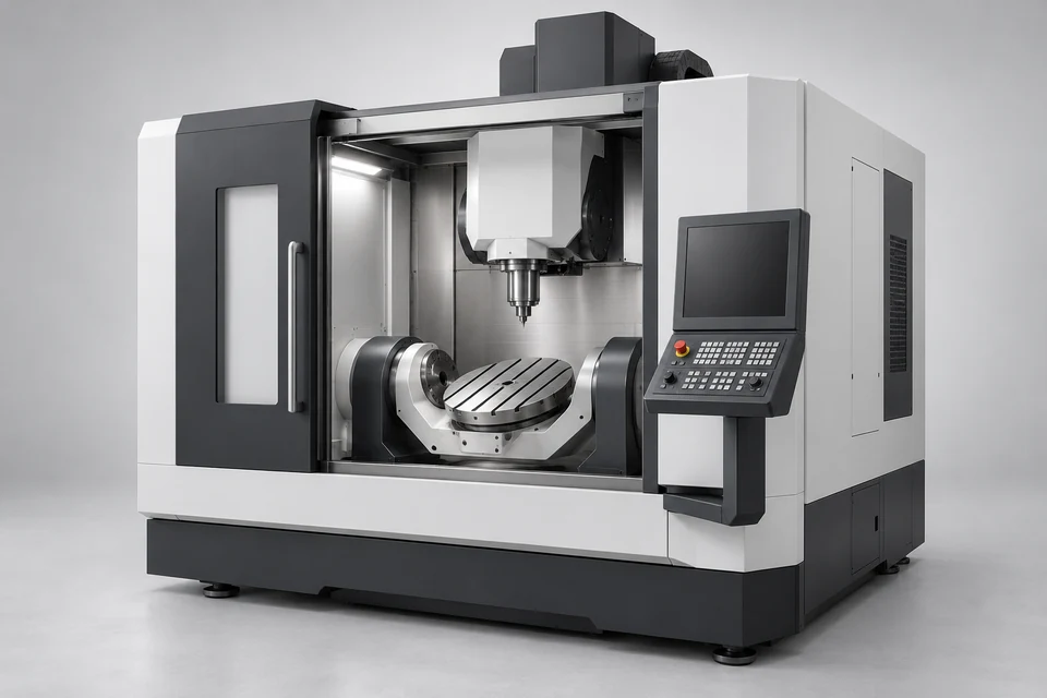 5-axis CNC Machine Tool — representative illustration