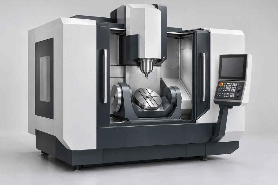 5-Axis CNC Milling Machine — representative illustration