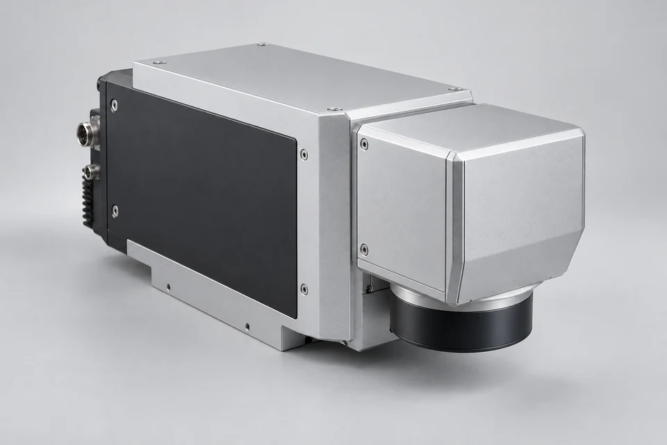 5-Axis Galvo Scan Head — representative illustration