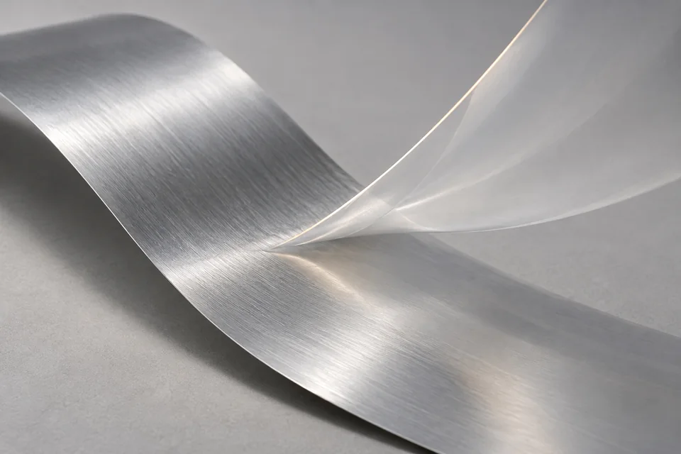 A functional material interface. Editorial illustration; not a prescribed laminate.