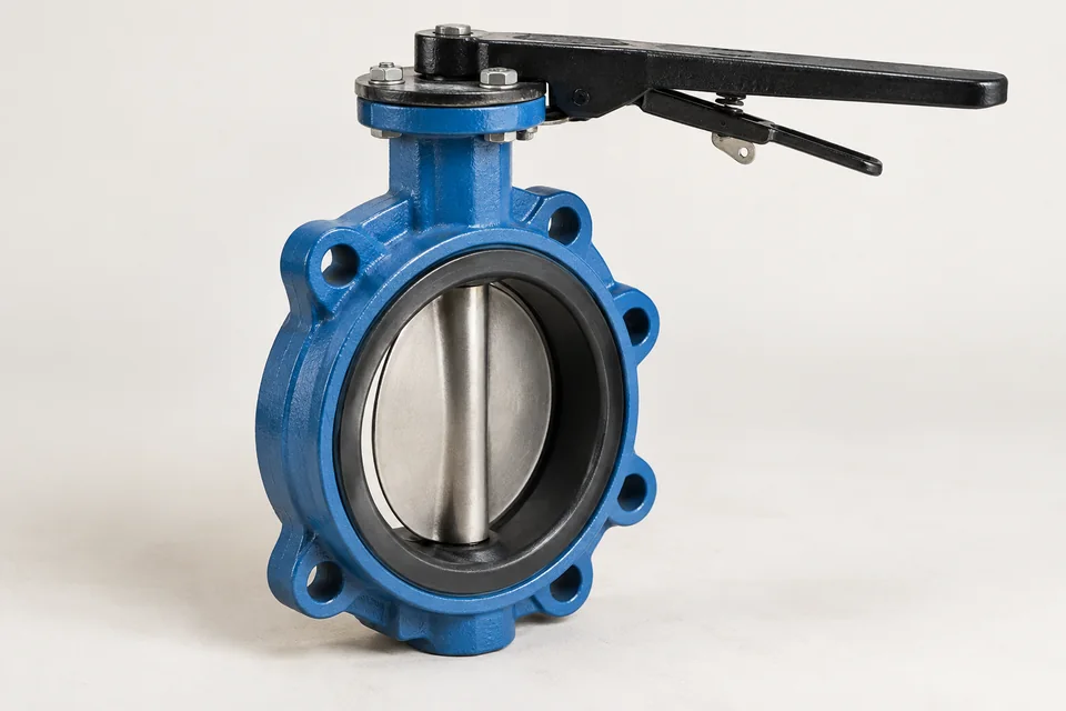 Representative butterfly valve product rendering